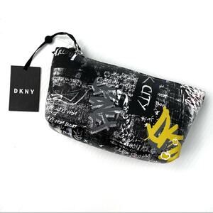 🆕 DKNY graffiti print pouch streetwear style